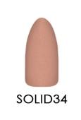 Chisel 2 in 1 Acrylic & Dipping 2oz - Solid 034
