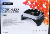 SAKURA CORDLESS LED/UV NAIL LAMP