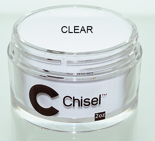 Chisel 2 in 1 Acrylic & Dipping - Clear