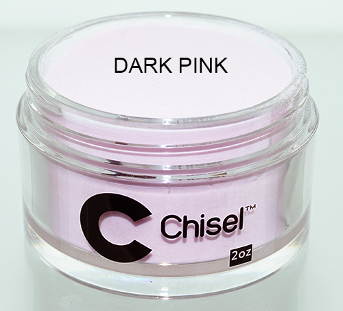 Chisel 2 in 1 Acrylic & Dipping 2oz - Dark Pink