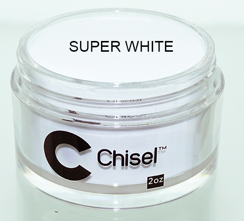 Chisel 2 in 1 Acrylic & Dipping 2oz - Super White