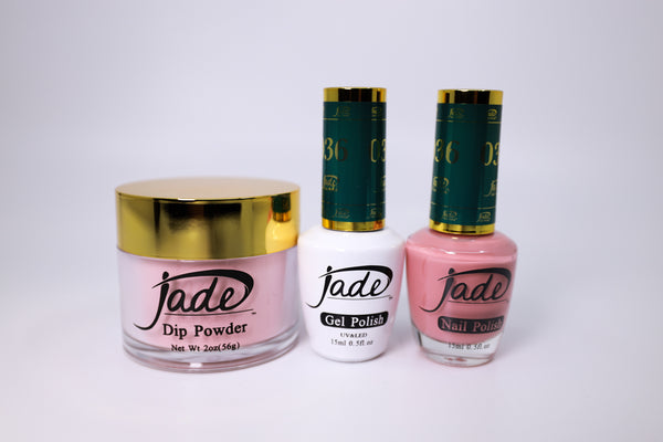Jade 4 in 1 Acrylic, Dip, Gel & Regular polish#36