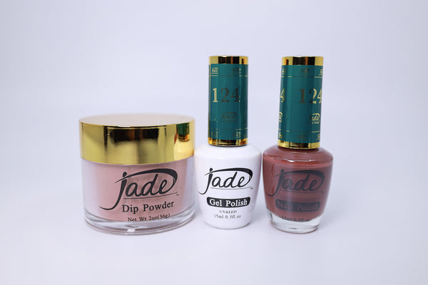 Jade 4 in 1 Acrylic, Dip, Gel & Regular polish #124