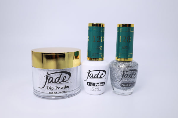Jade 4 in 1 Acrylic, Dip, Gel & Regular polish #128