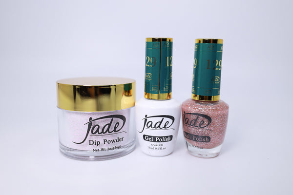Jade 4 in 1 Acrylic, Dip, Gel & Regular polish #129