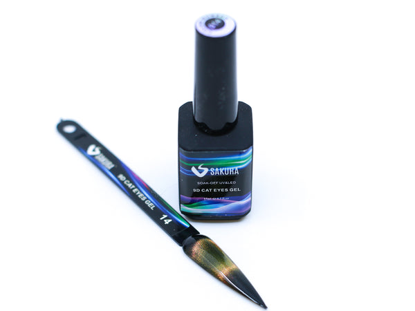9D cat eyes Gel #14